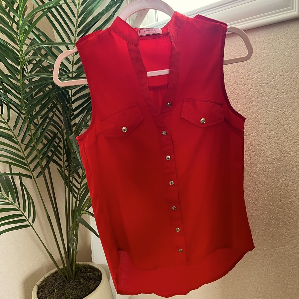 Red Blouse.